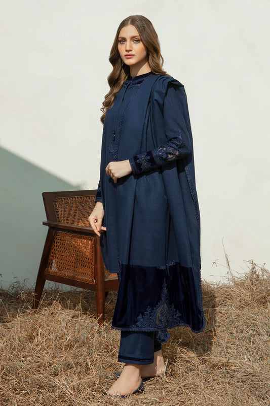 EMBROIDERED SLUB KHADDAR 06