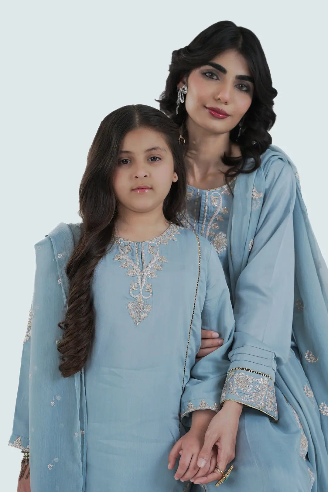 Embroidery 3pc Suit