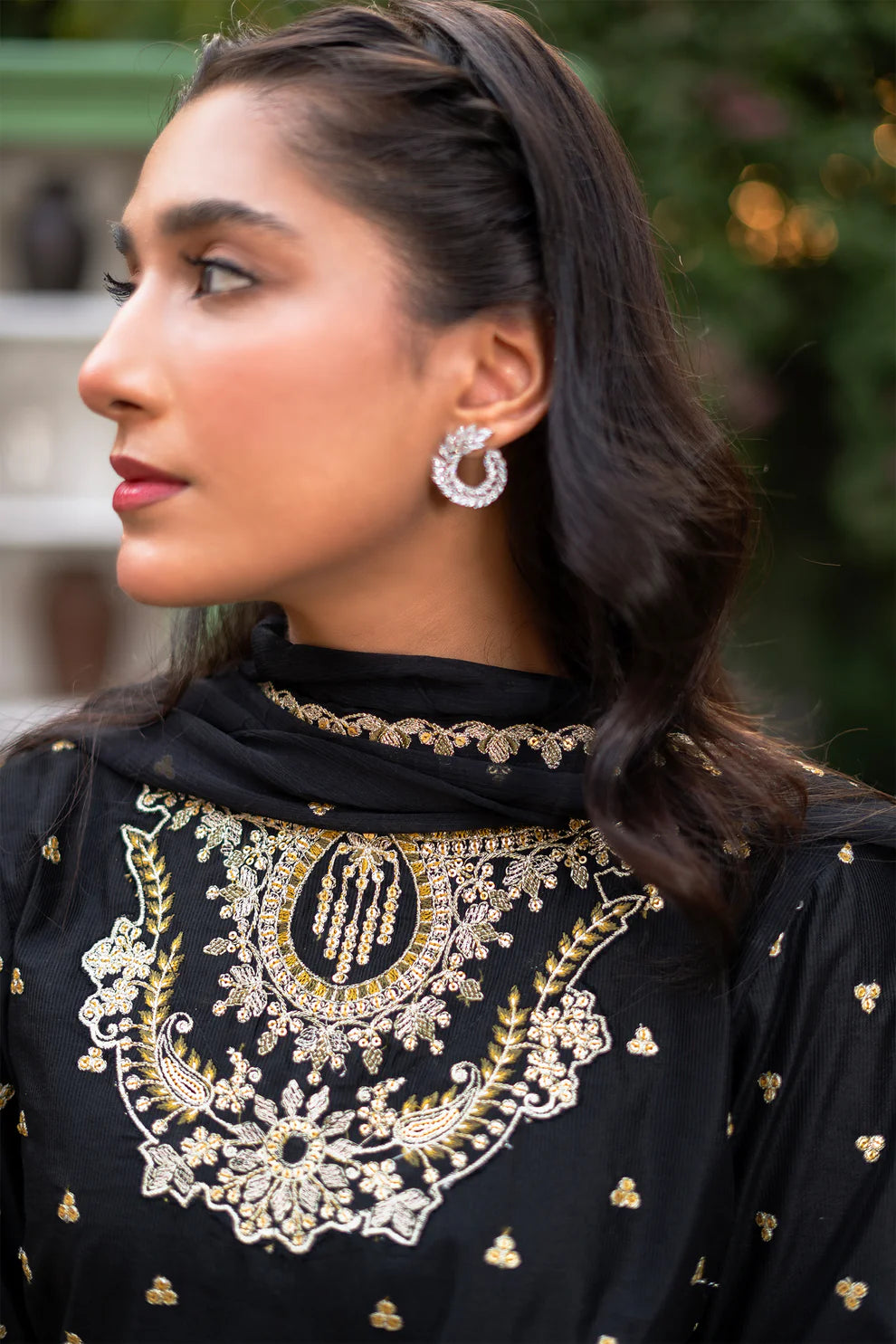 Baharaneh (Black) (3 PC)