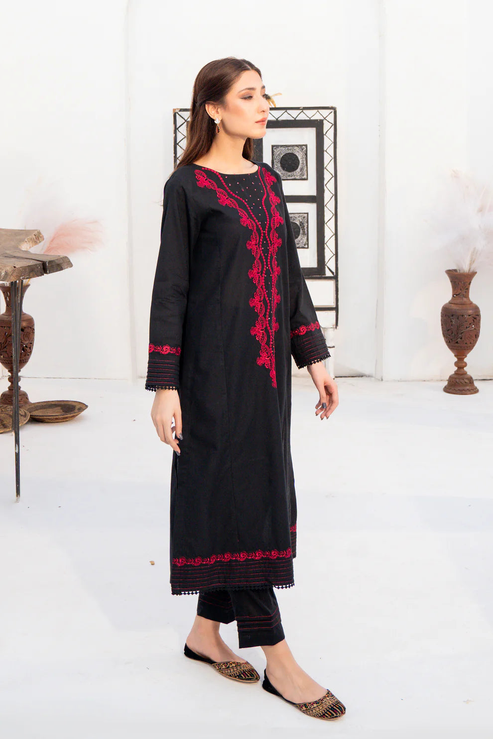 BLACK DRESS 2PC