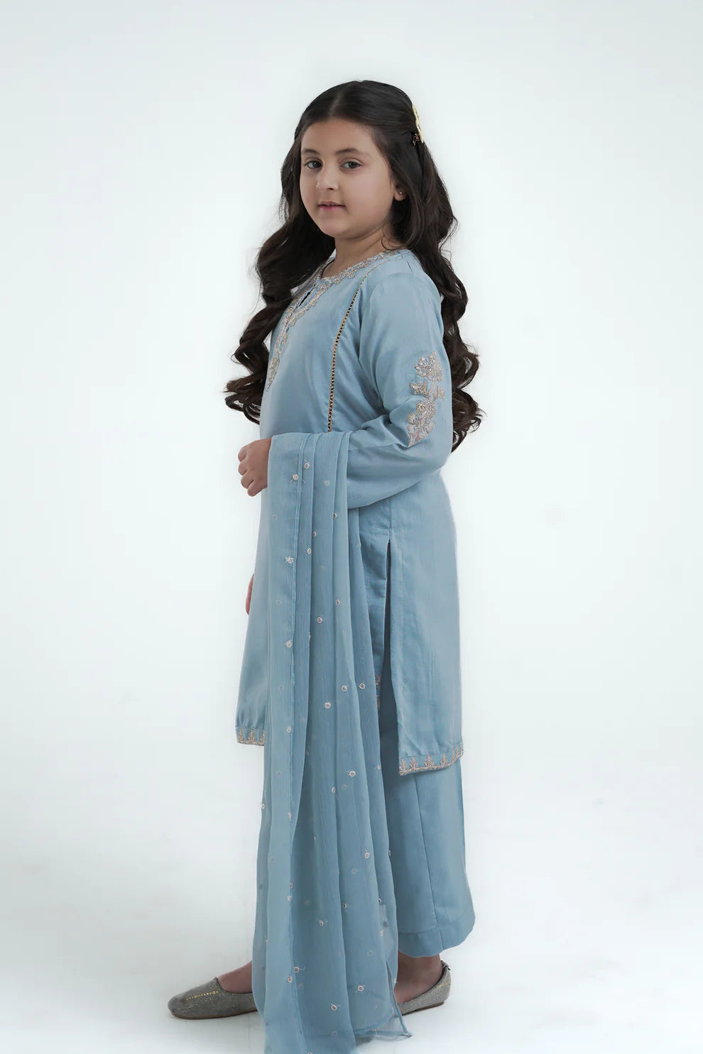 Embroidery 3pc Suit
