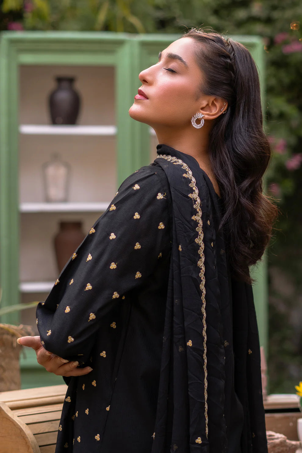 Baharaneh (Black) (3 PC)