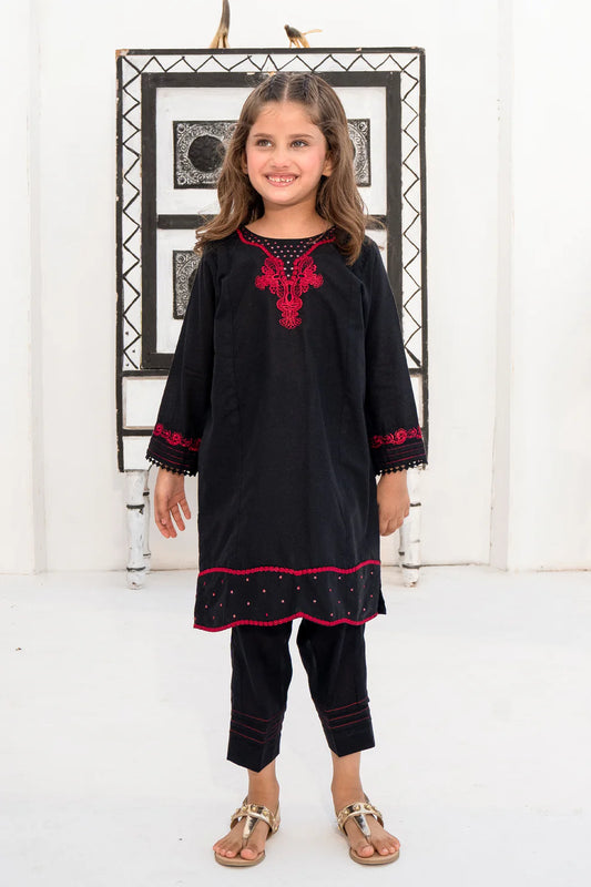 Lawn 2PC Embroidered Dress-