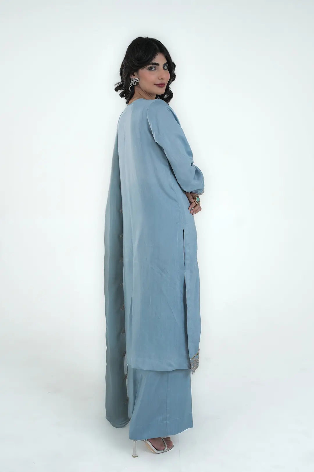 Embroidery 3pc Suit