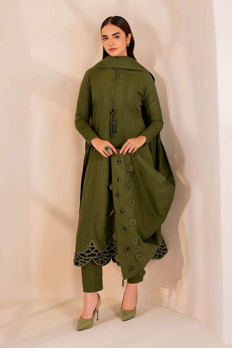 EMBROIDERED KHADDAR 08