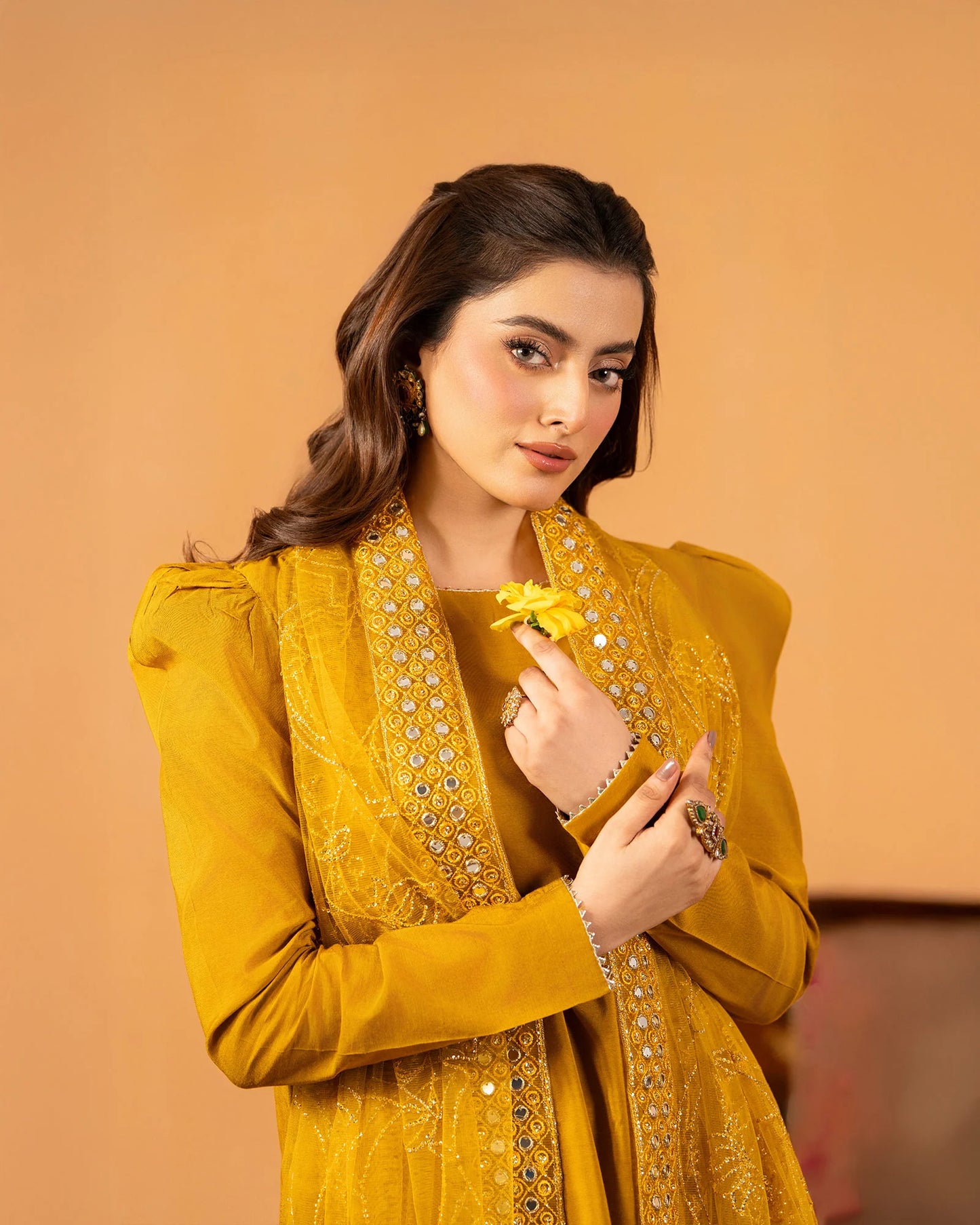 2 Piece Plain Paper Cotton Suit Stitched