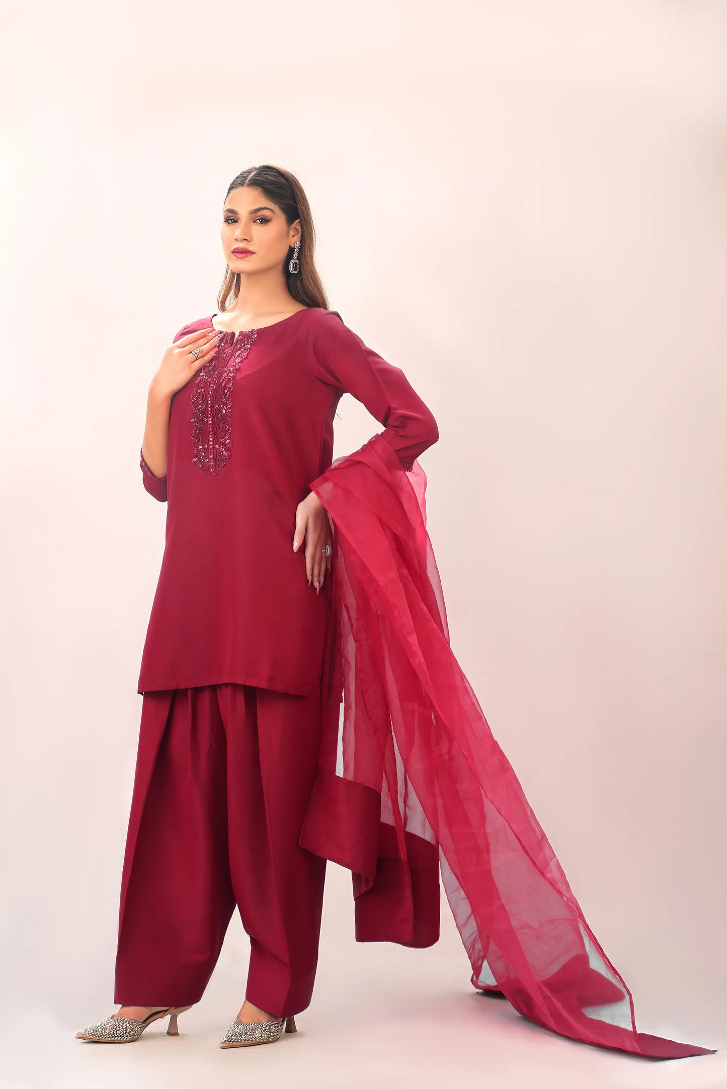 Maroon Elegance