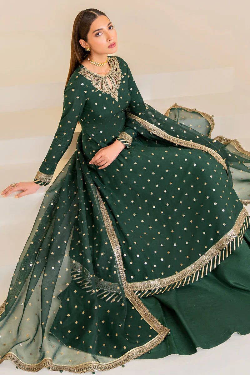 EMBROIDERED Raw Silk 3546
