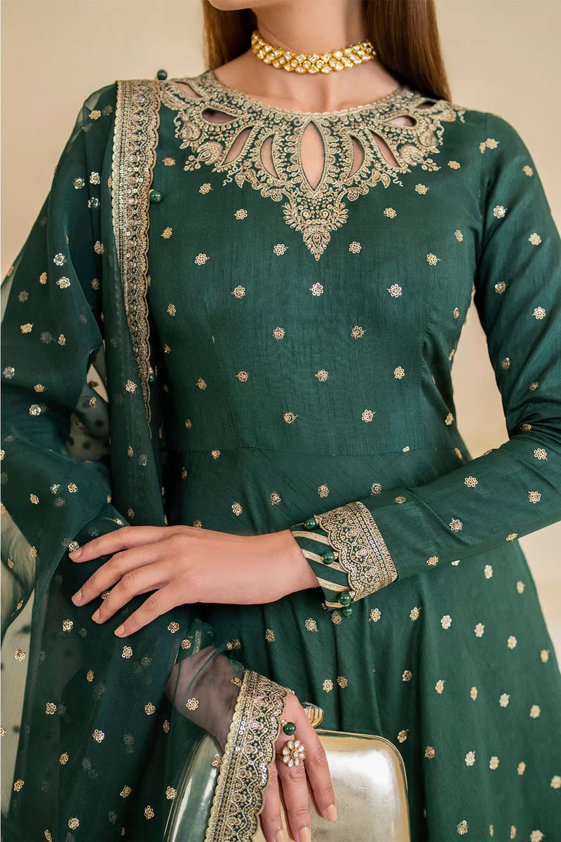 EMBROIDERED Raw Silk 3546