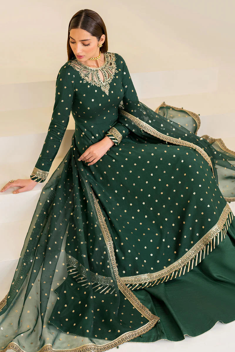 EMBROIDERED Raw Silk 3546
