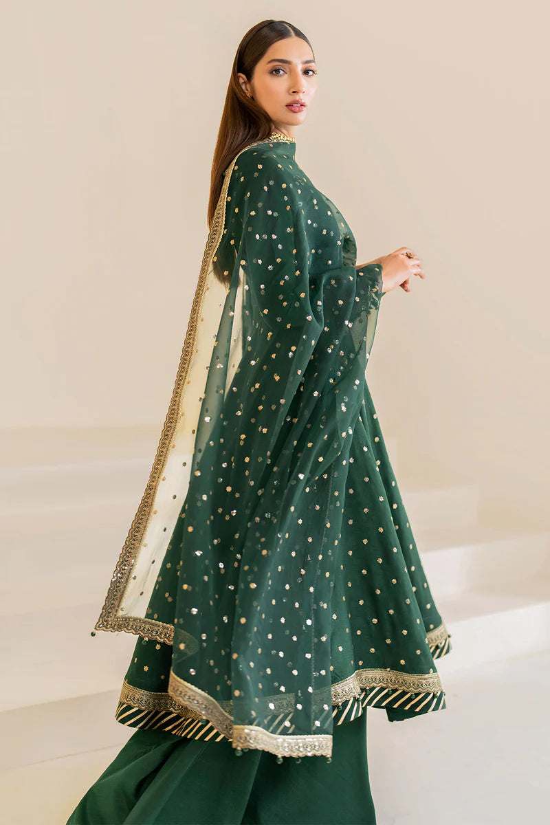 EMBROIDERED Raw Silk 3546