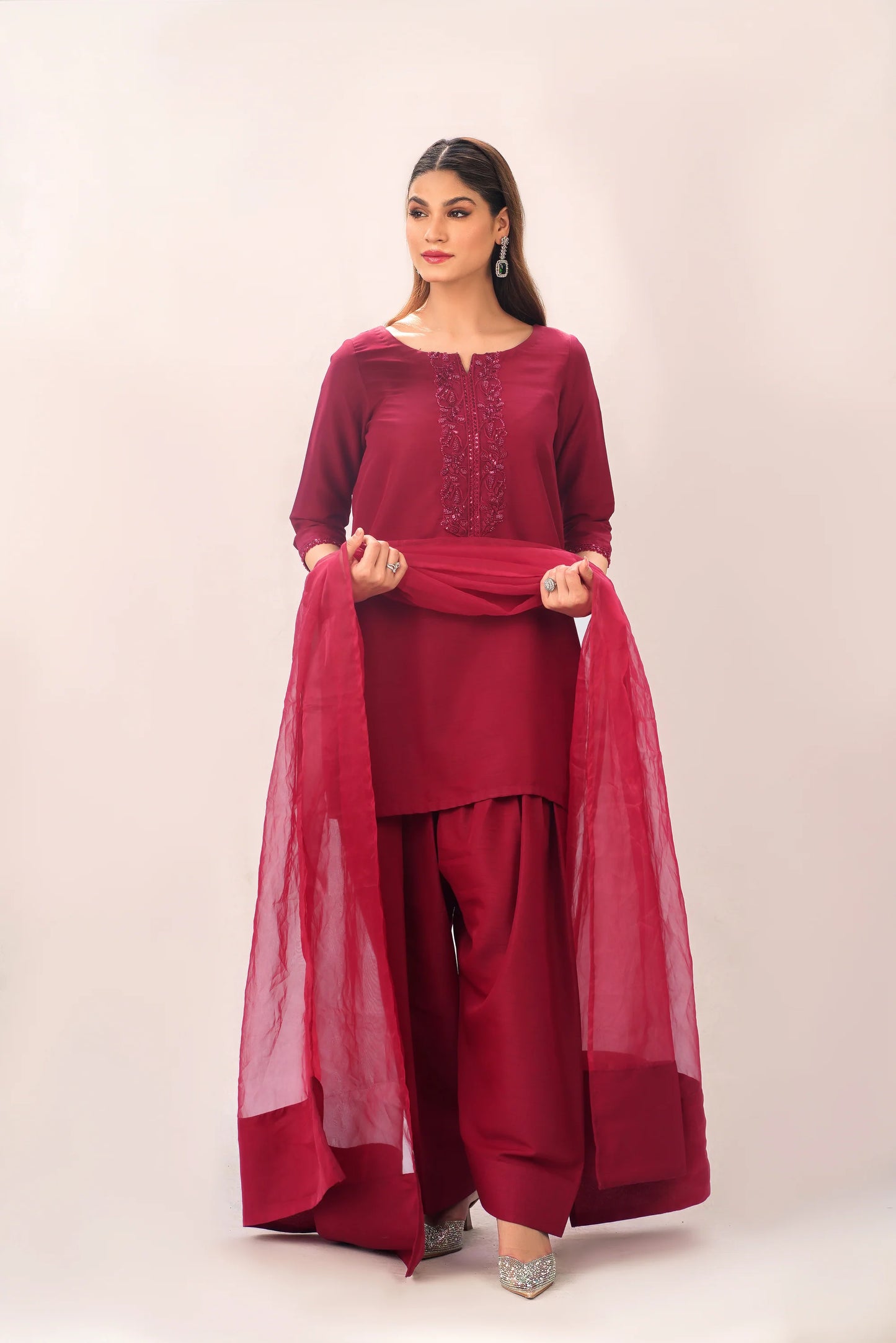 Maroon Elegance