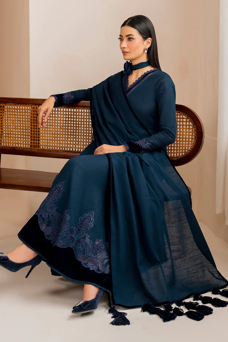 EMBROIDERED KHADDAR -07