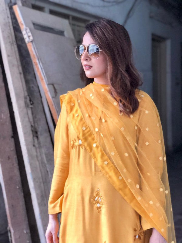PEELA COTTON NET DRESS