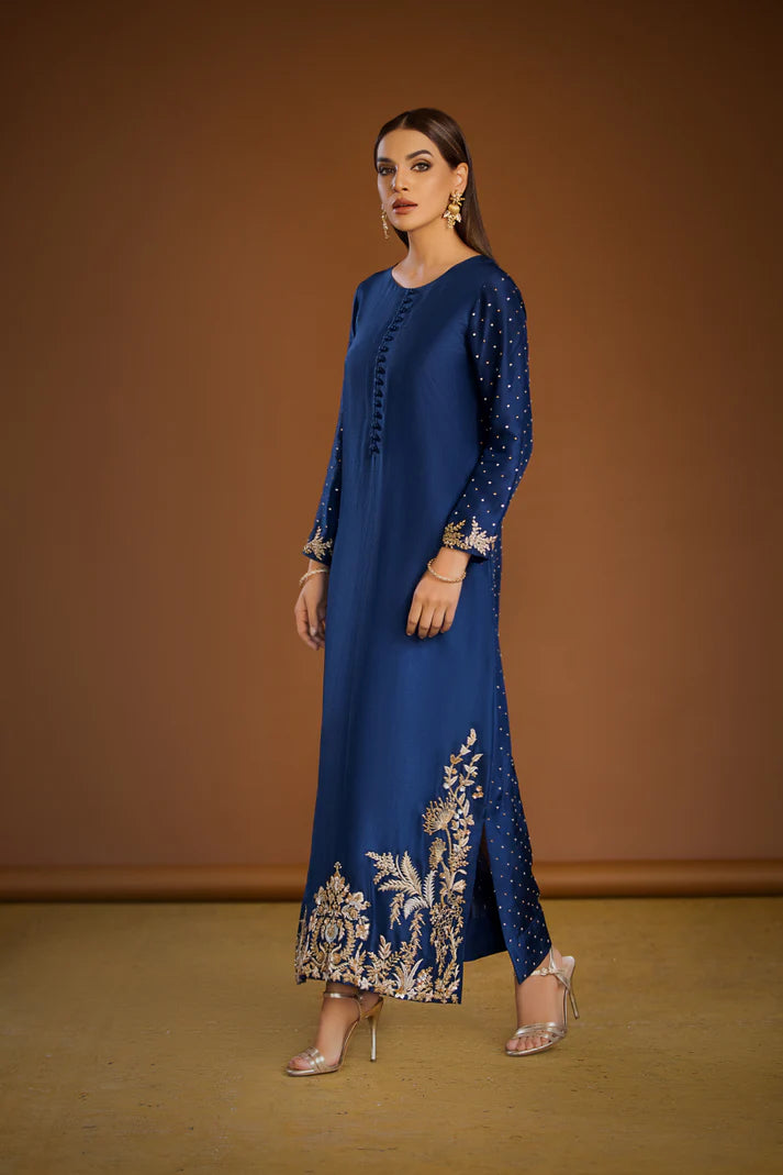 Long Shirt Fully handmade work