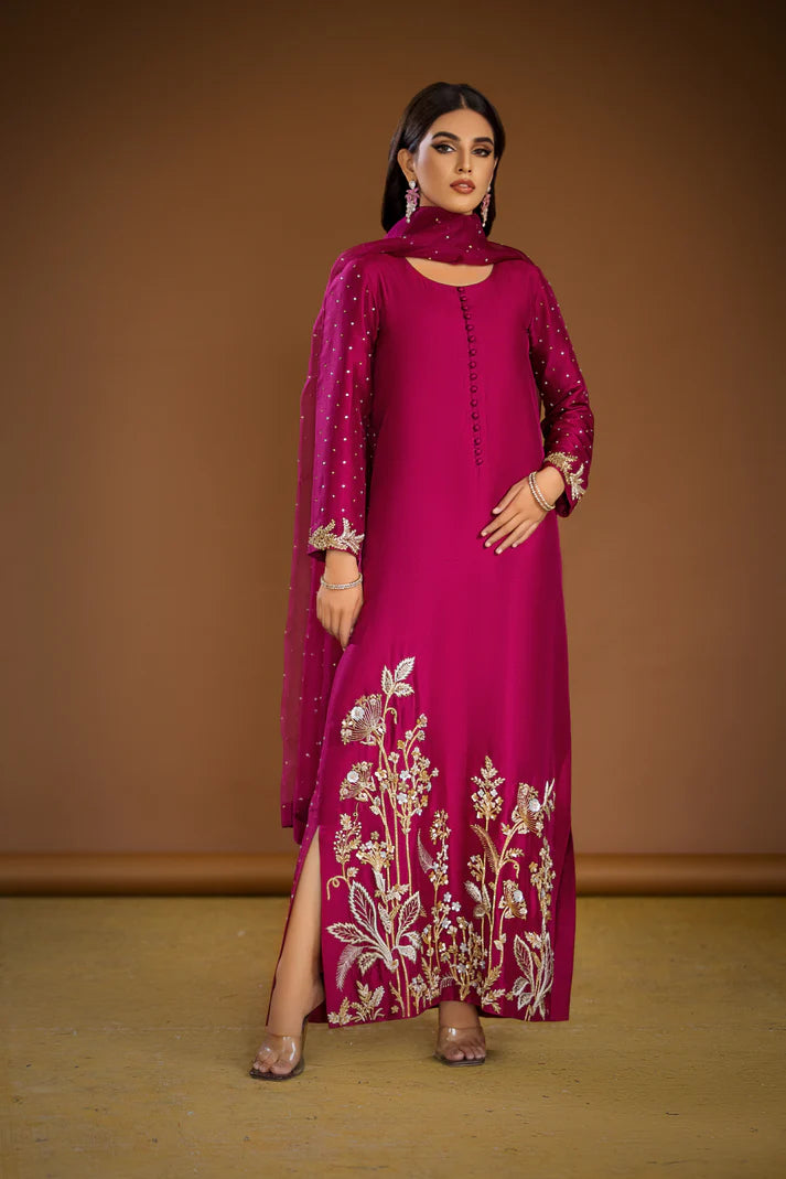 Long Shirt Fully Handmade Work