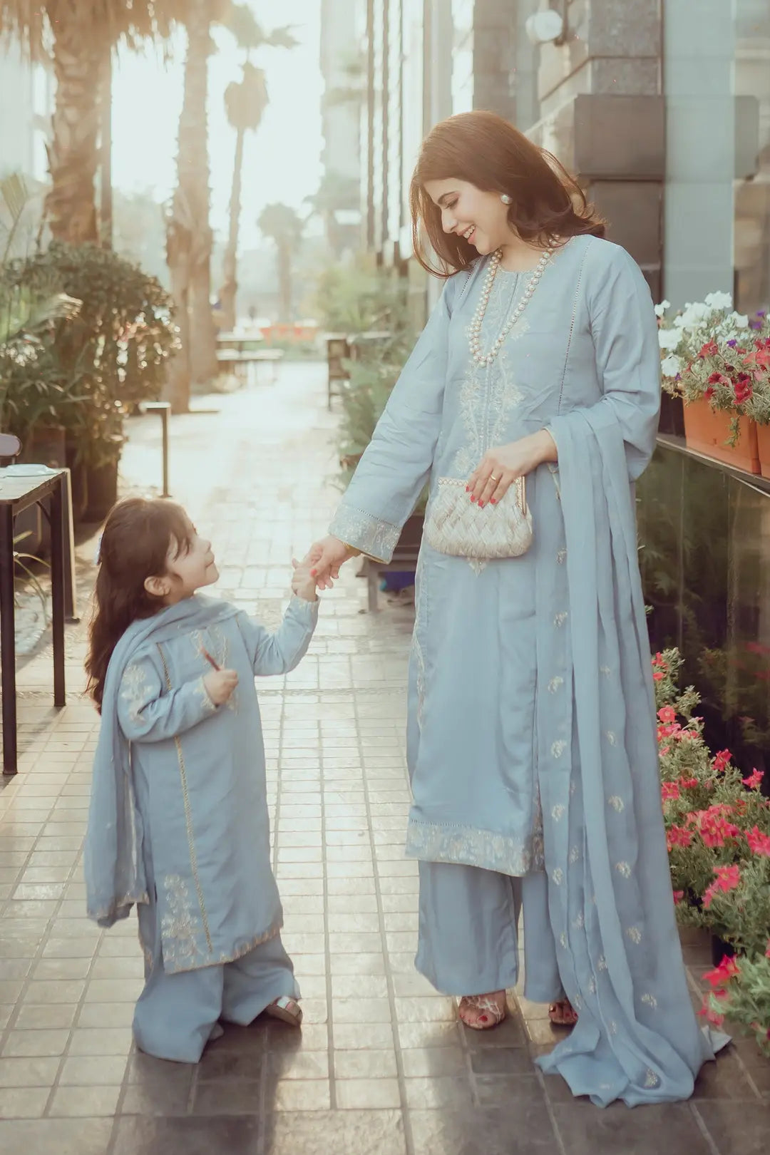 Embroidery 3pc Suit