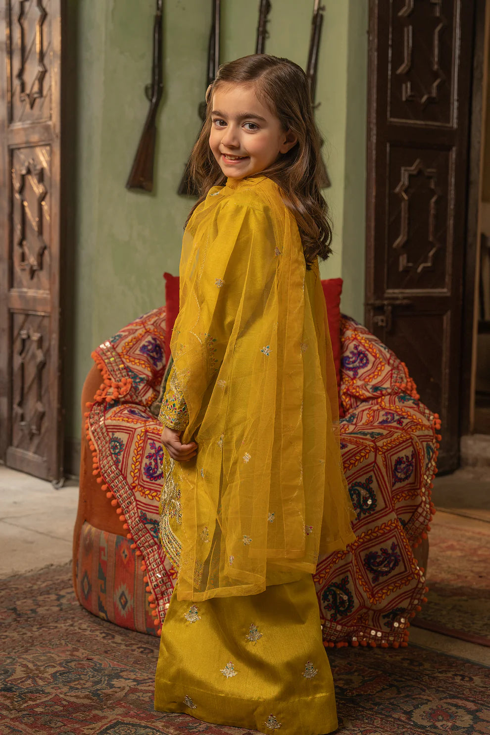 Mustard Colour Dress