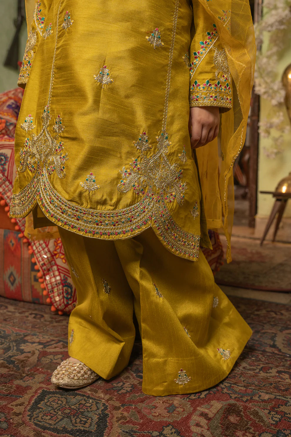 Mustard Colour Dress