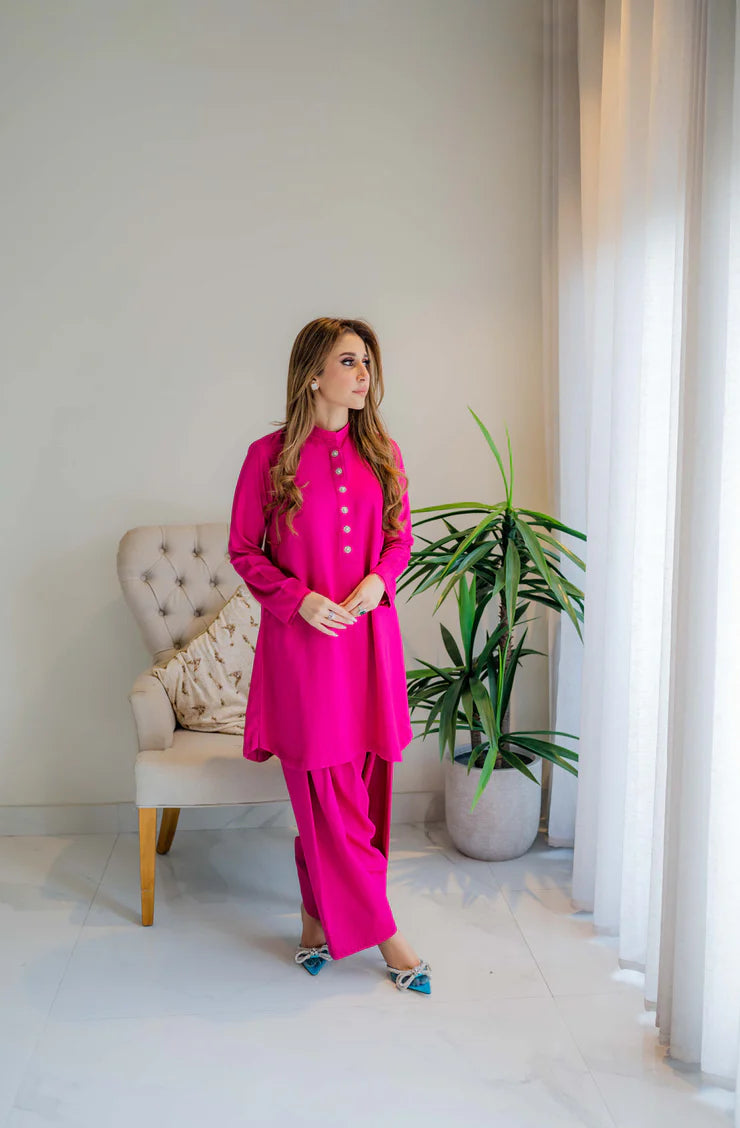 Hot pink karandi