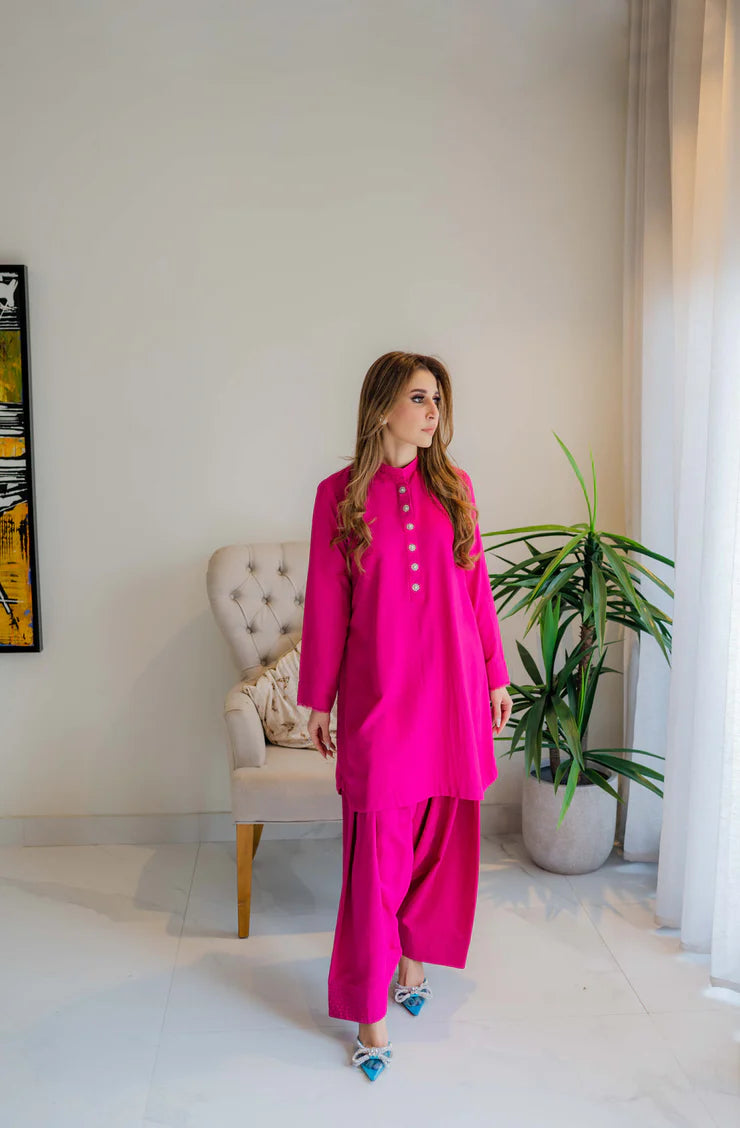 Hot pink karandi