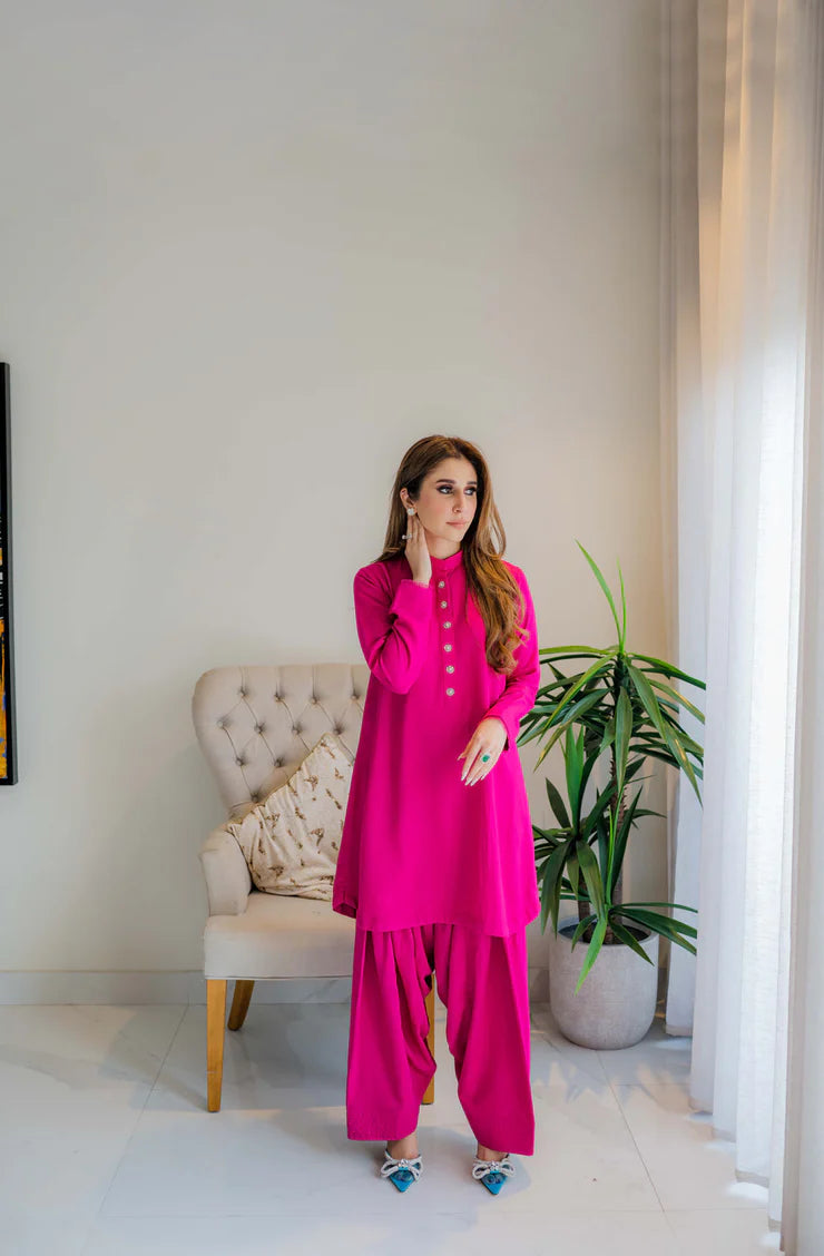Hot pink karandi