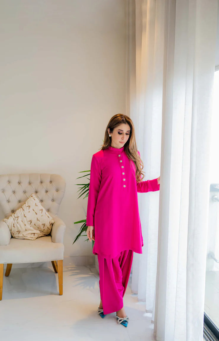 Hot pink karandi