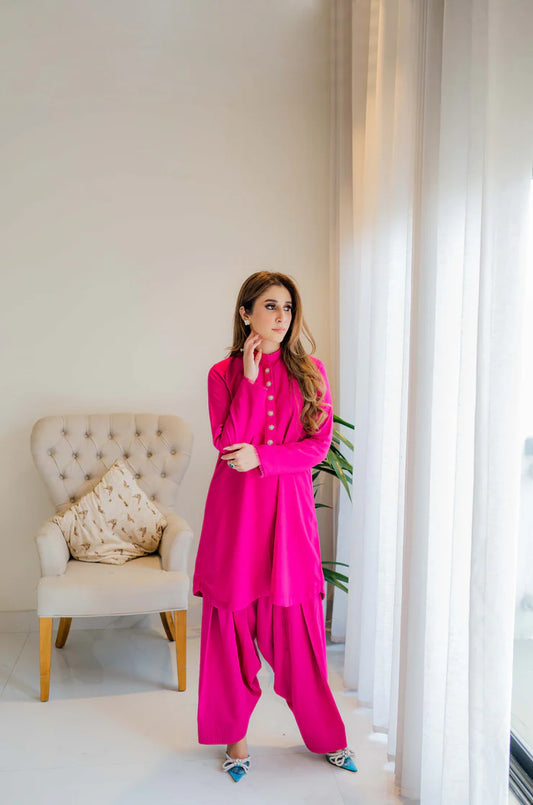 Hot pink karandi