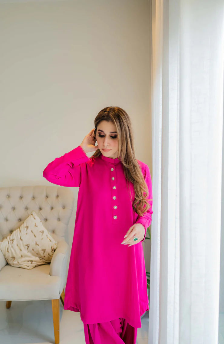 Hot pink karandi