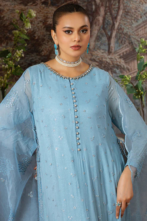 Embroidered Stretchy Woven Shimmer Shimmer Suit RS5654
