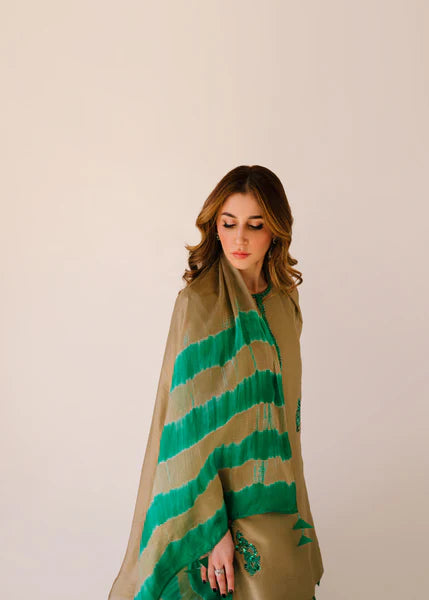 Vanya Beige and Green :AS105