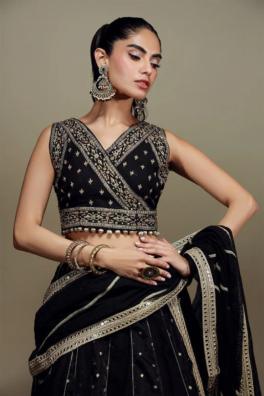 Black Lehenga Choli
