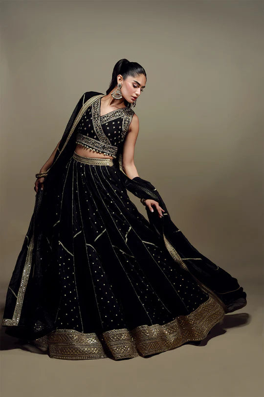 Black Lehenga Choli