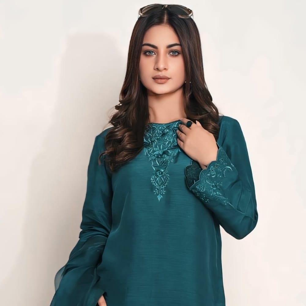 Peacock Blue Elegance