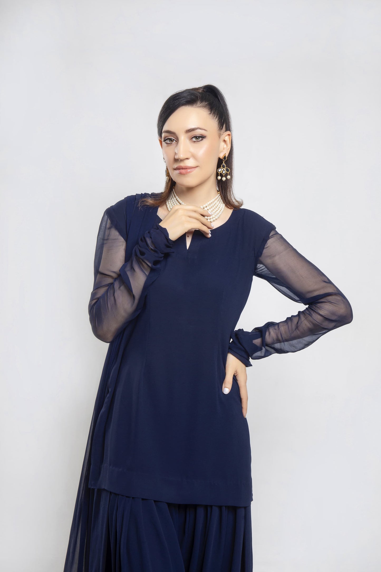 Classic Navy Blue Suit