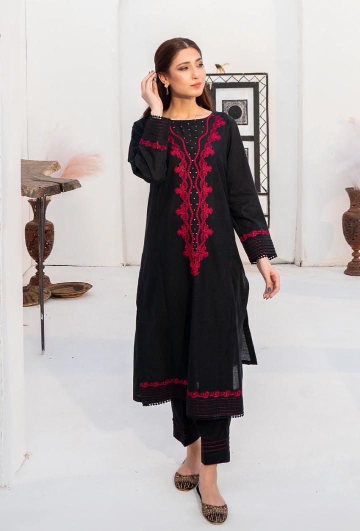 BLACK DRESS 2PC