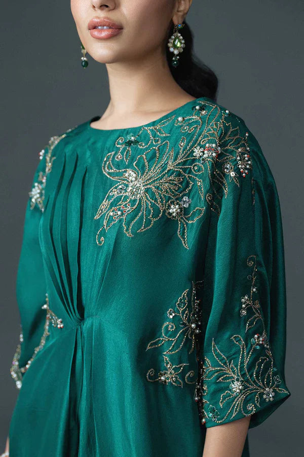 Kaftan Green LUXURY PRET
