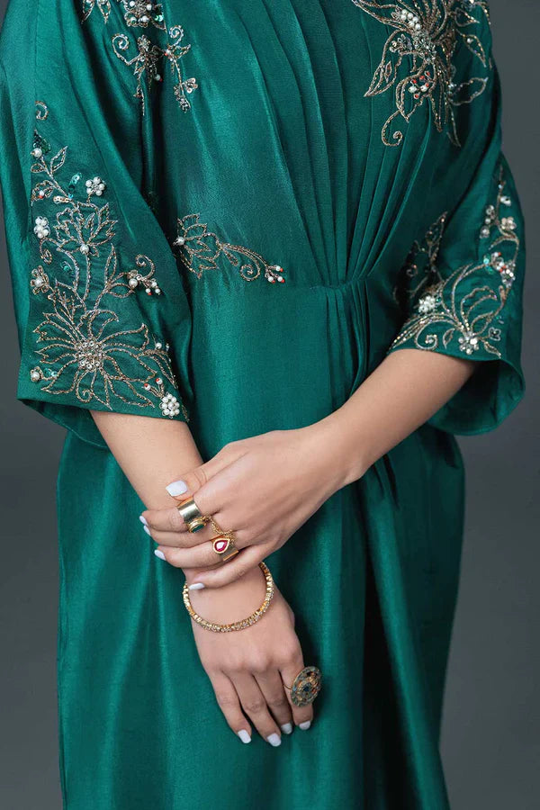 Kaftan Green LUXURY PRET