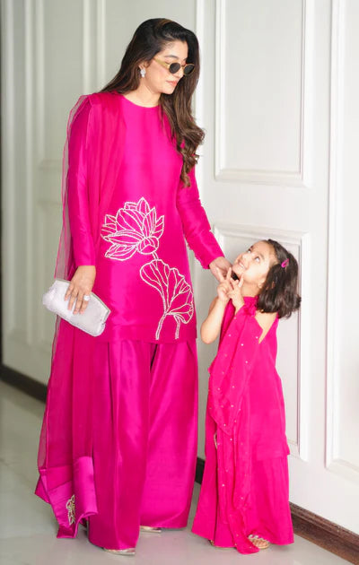Shocking Pink Dress