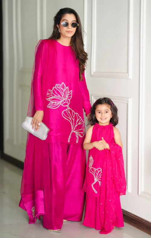 Shocking Pink Dress