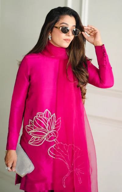 Shocking Pink Dress