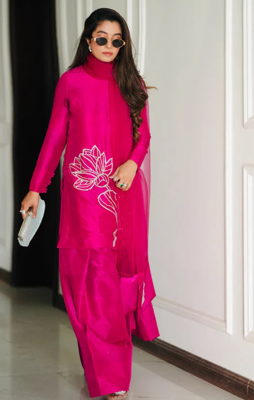 Shocking Pink Dress