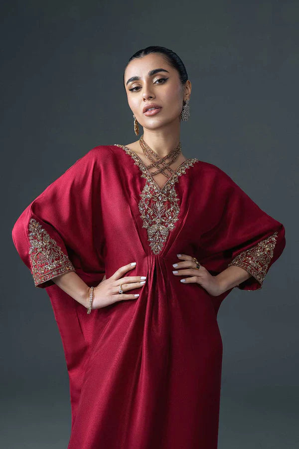 RED Kaftan- LUXURY PRET
